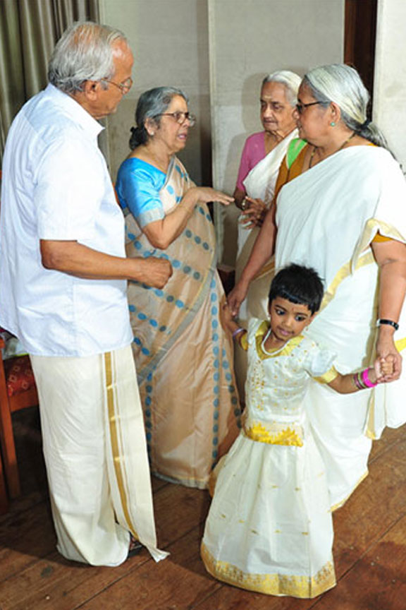 KVR with Sathidevi family